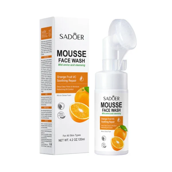 Sadoer Orange VC Amino Acid Cleansing Mousse 120ml
