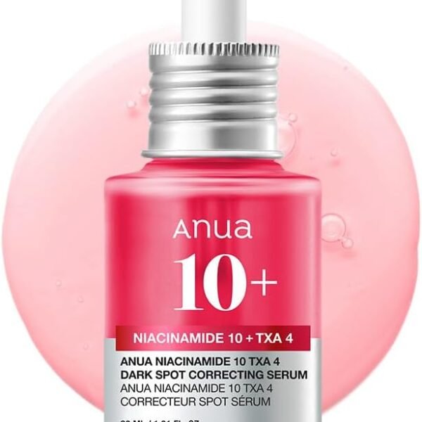 ANUA Dark Spot Serum, 1.0 fl oz (30 ml) (10% Niacinamide, 4% Tranexamic Acid), Serum, Exfoliated Skin Tone Moisture Care, Sensitive Skin, Dry Skin, Korean Cosmetics, Korean Cosmetics