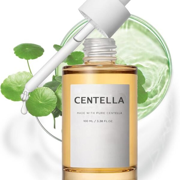Centella Asiatica Face Serum -Centella Serum for Face Recovery Face Serum for Acne Pore Skin Sensitive Oily Dry Skin, Calming Soothing Hydrating Serum for Women Korean Skincare Serum (100ml)