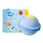 Sadoer Planet Bath Salt Balls - Blue Yellow 120g