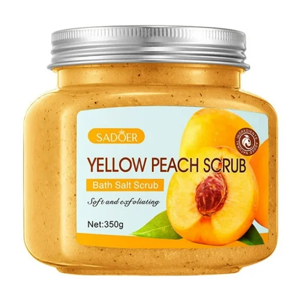 Sadoer Yellow Peach Exfoliating Clarifying Scrub 350g