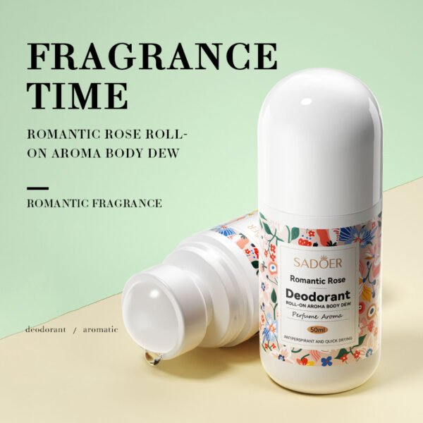 Sadoer Romantic Rose Beaded Deodorant 50ml