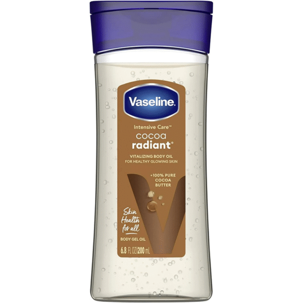 Vaseline Intensive Care Body Gel Oil, Cocoa Radiant, 6.8 oz
