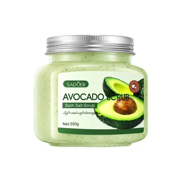 Sadoer Avocado Bath Salt Scrub 350g