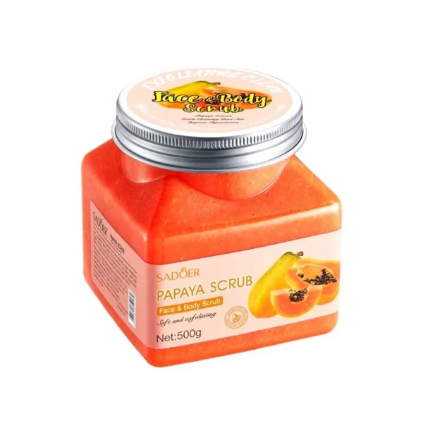 Sadoer Papaya Exfoliating Clarifying Scrub 500g
