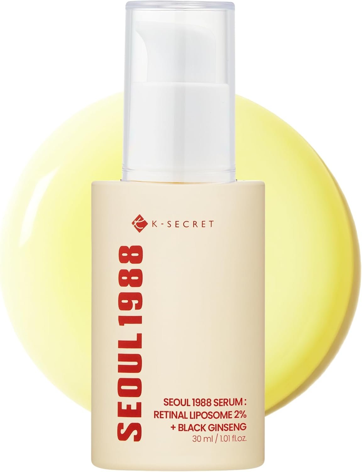 61-CFyIE3vL._AC_SL1500_ KSECRET - SEOUL 1988 Cream Retinal Liposome 1% + Fermented Rice - Image 1